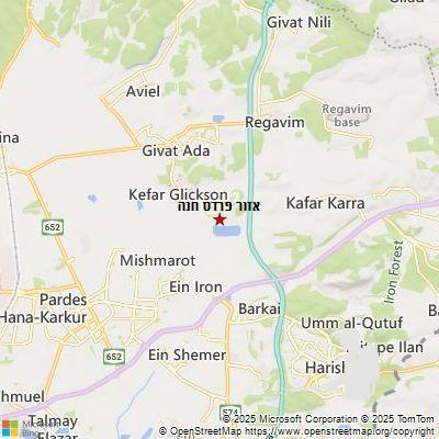 Image of אזור פרדס חנה area