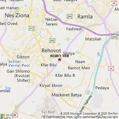 Image of אזור רחובות area