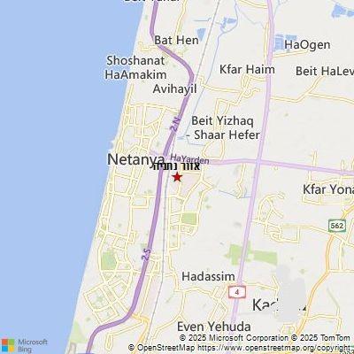 Image of אזור נתניה area