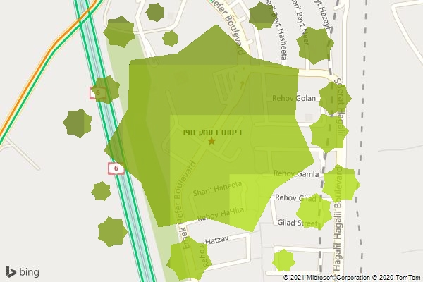 ריסוס בעמק חפר