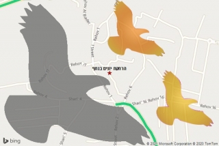 מרחיק יונים בנחף - הרחקת יונים בנחף