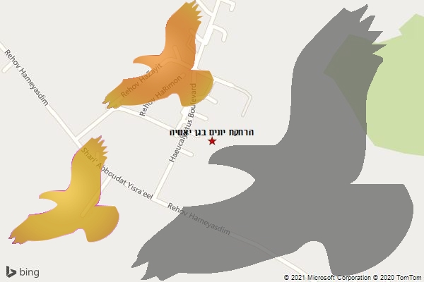 הרחקת יונים בגן יאשיה