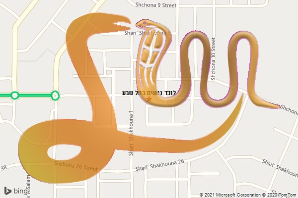 לוכד נחשים בתל שבע