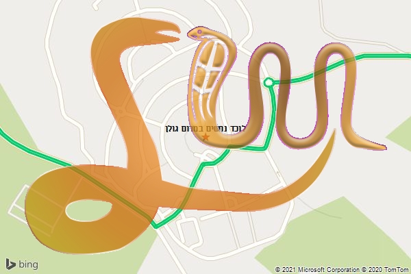 לוכד נחשים במרום גולן
