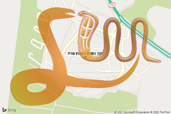 לוכד נחשים בקיבוץ שריד