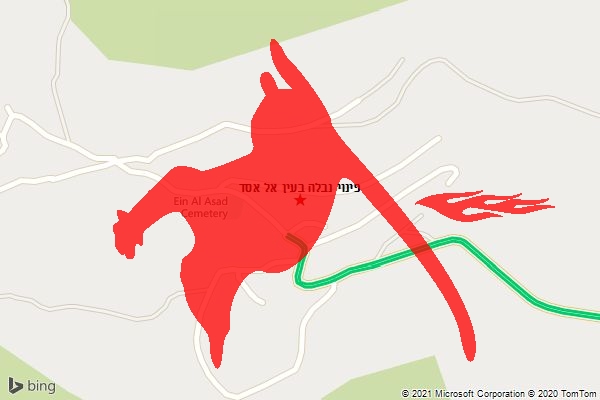 פינוי נבלה בעין אל אסד
