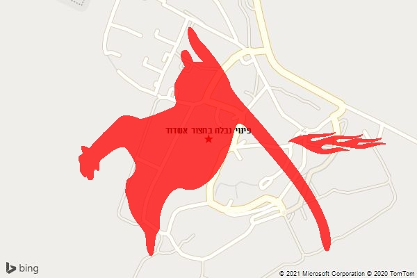 פינוי נבלה בחצור אשדוד