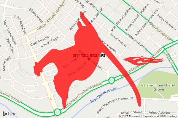 פינוי נבלה בכפר דרום