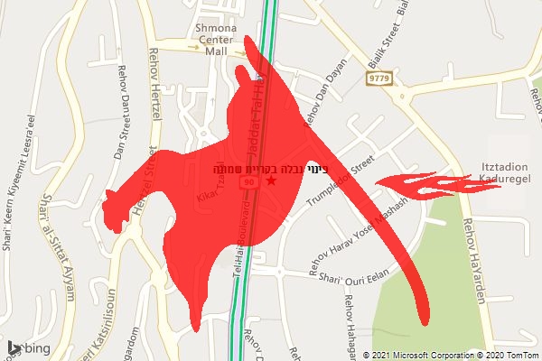פינוי נבלה בקריית שמונה