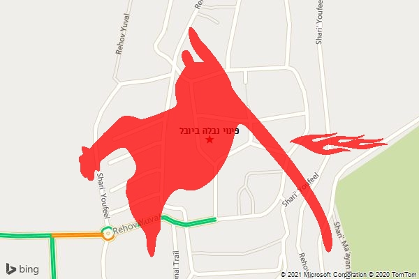 פינוי נבלה ביובל