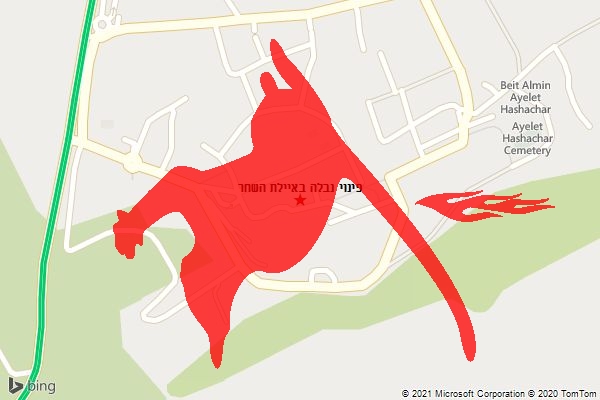 פינוי נבלה באיילת השחר