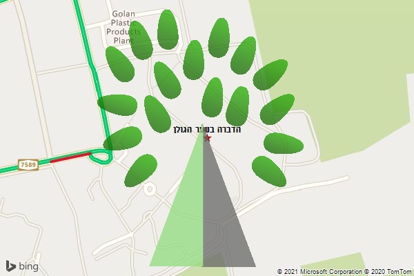 הדברה בשער הגולן