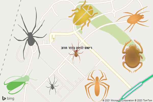 ריסוס לדירה בכפר חרוב