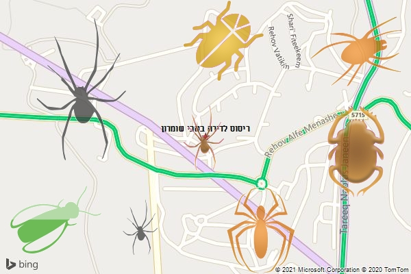 ריסוס לדירה בשבי שומרון
