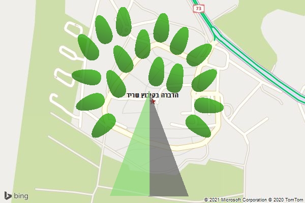 הדברה בקיבוץ שריד