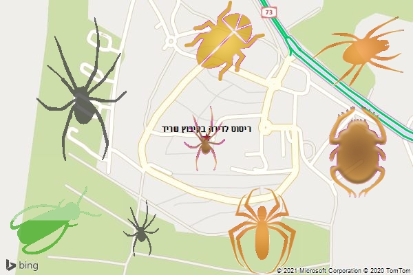 ריסוס לדירה בקיבוץ שריד