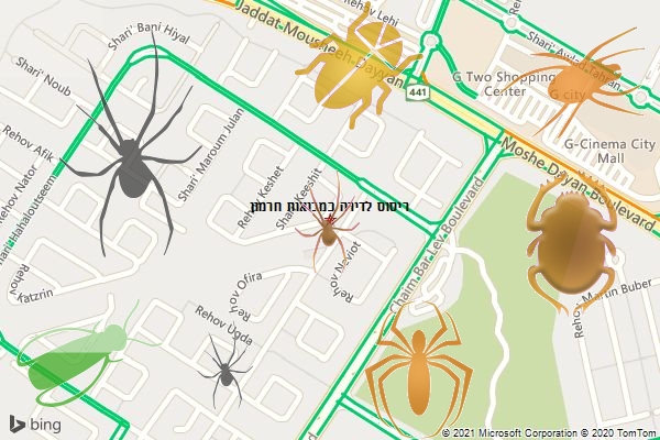 ריסוס לדירה במבואות חרמון